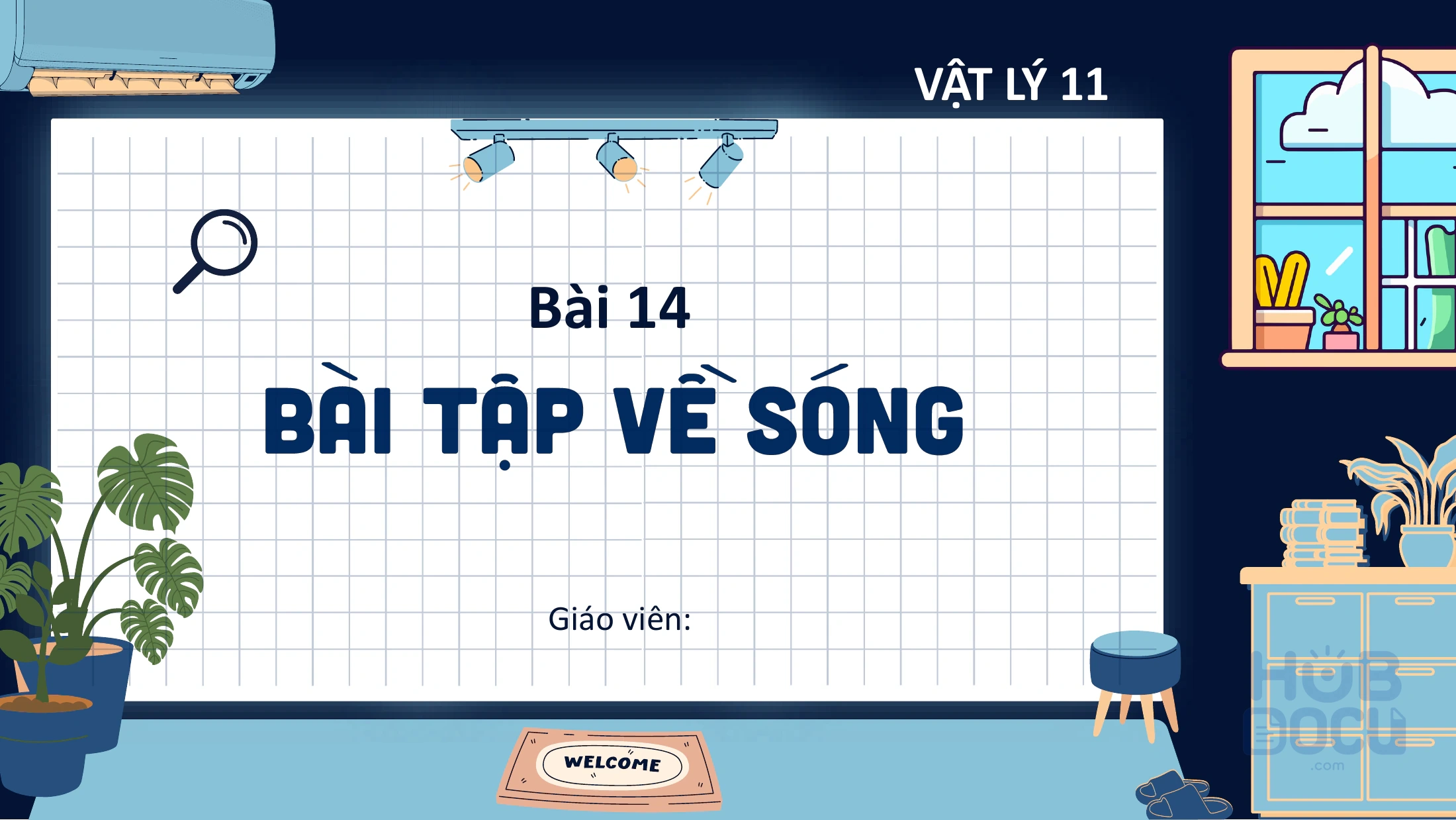 Vật lý 11 (KNTT) - Bài 14. Bài tập về Sóng